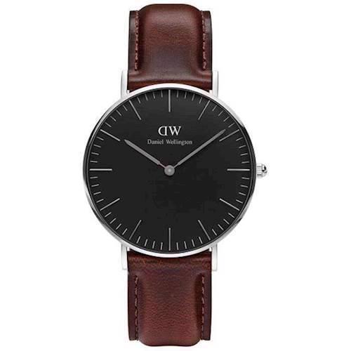 Image of rustfri stål Classic Black Bristol quartz Dame ur fra Daniel Wellington